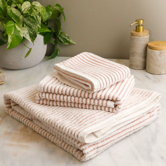 Sullivan Washcloth, Burnt Sienna