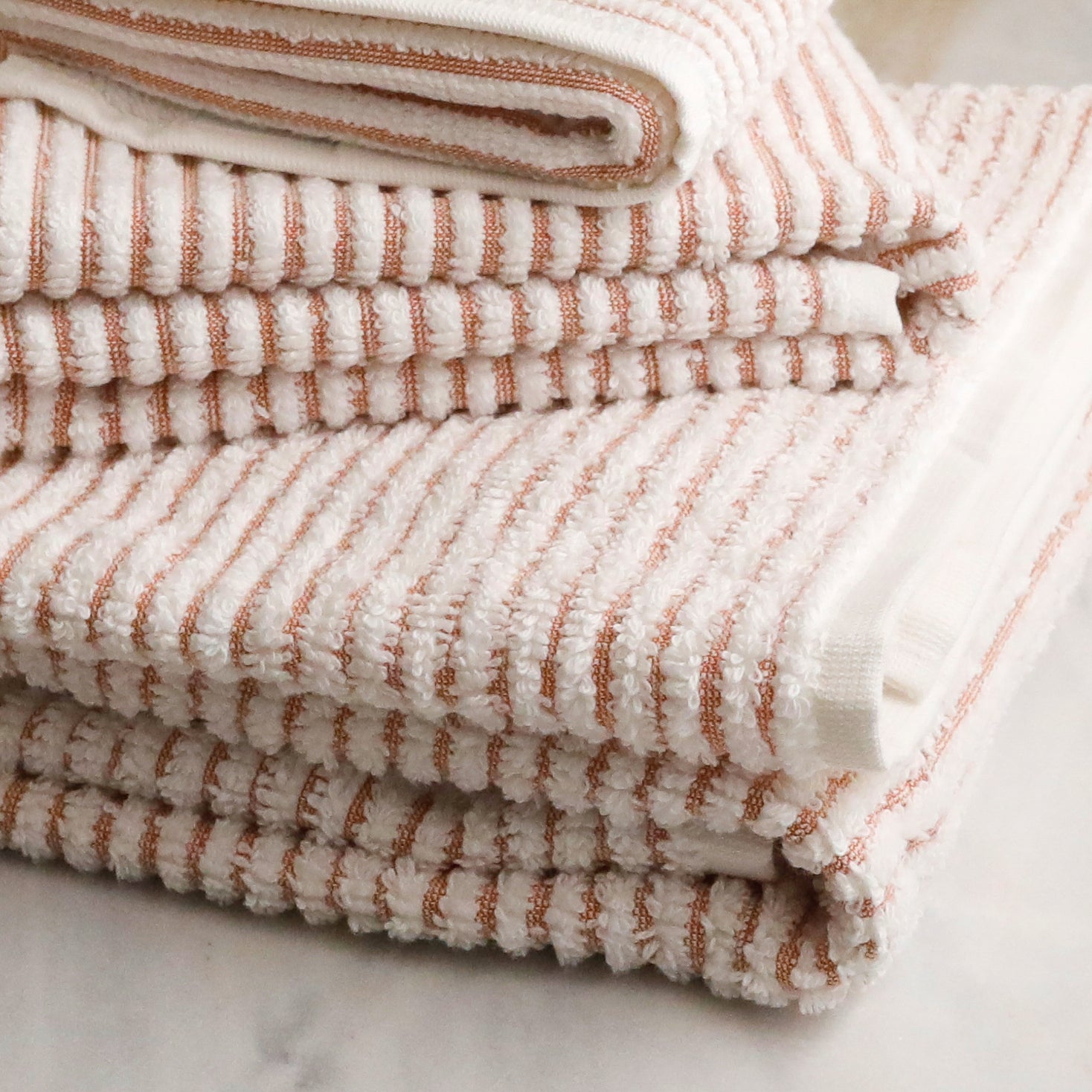 Sullivan Washcloth, Burnt Sienna