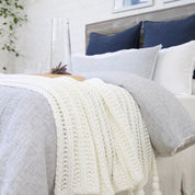 Anacapa Oversized Throw, White