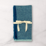 Lilia Napkins Set of 4, Ocean