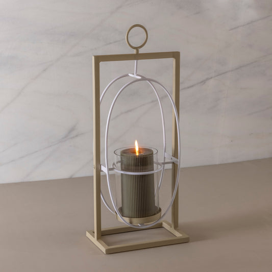 Easton Large Lantern, Dove