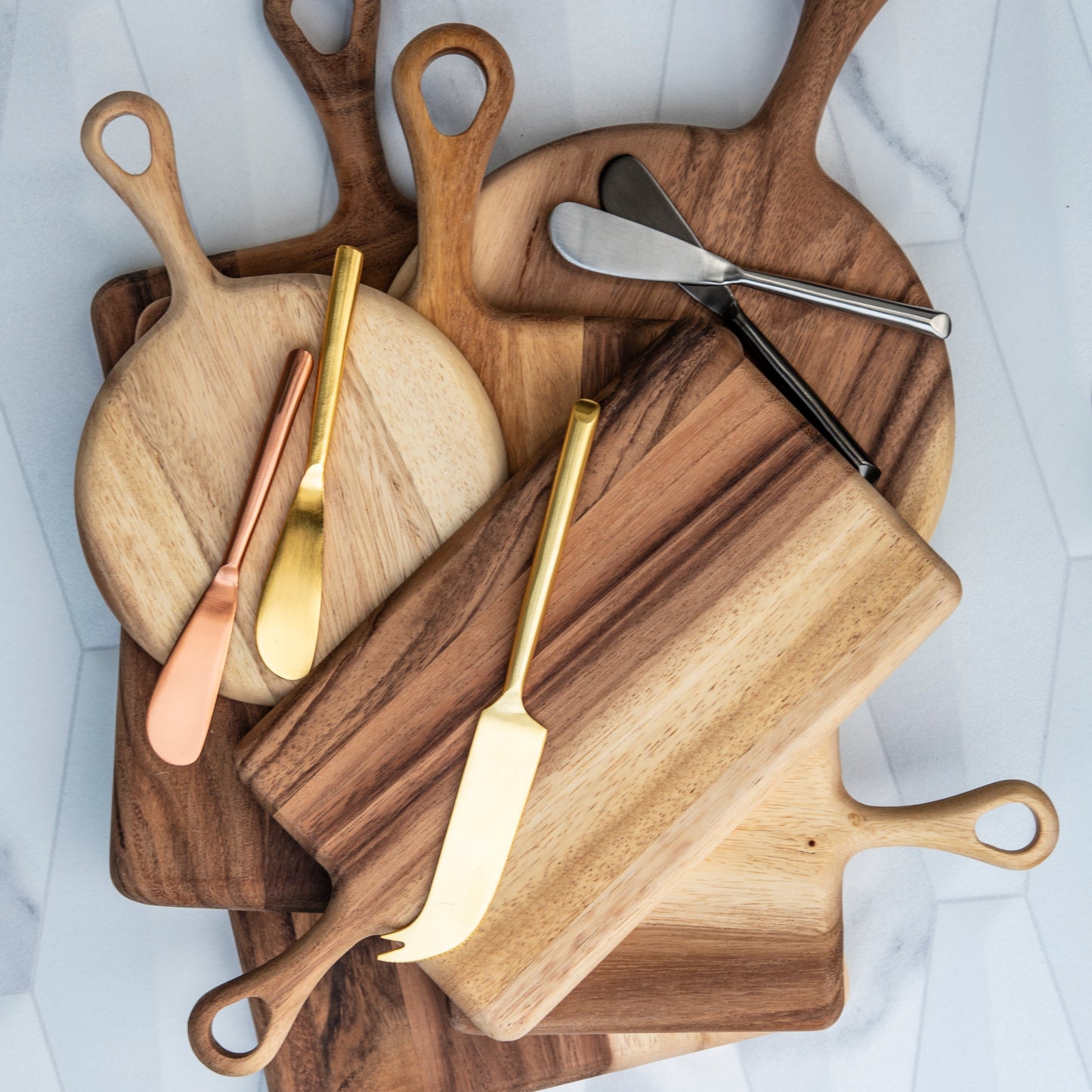 Acacia Mini Square Serving Board