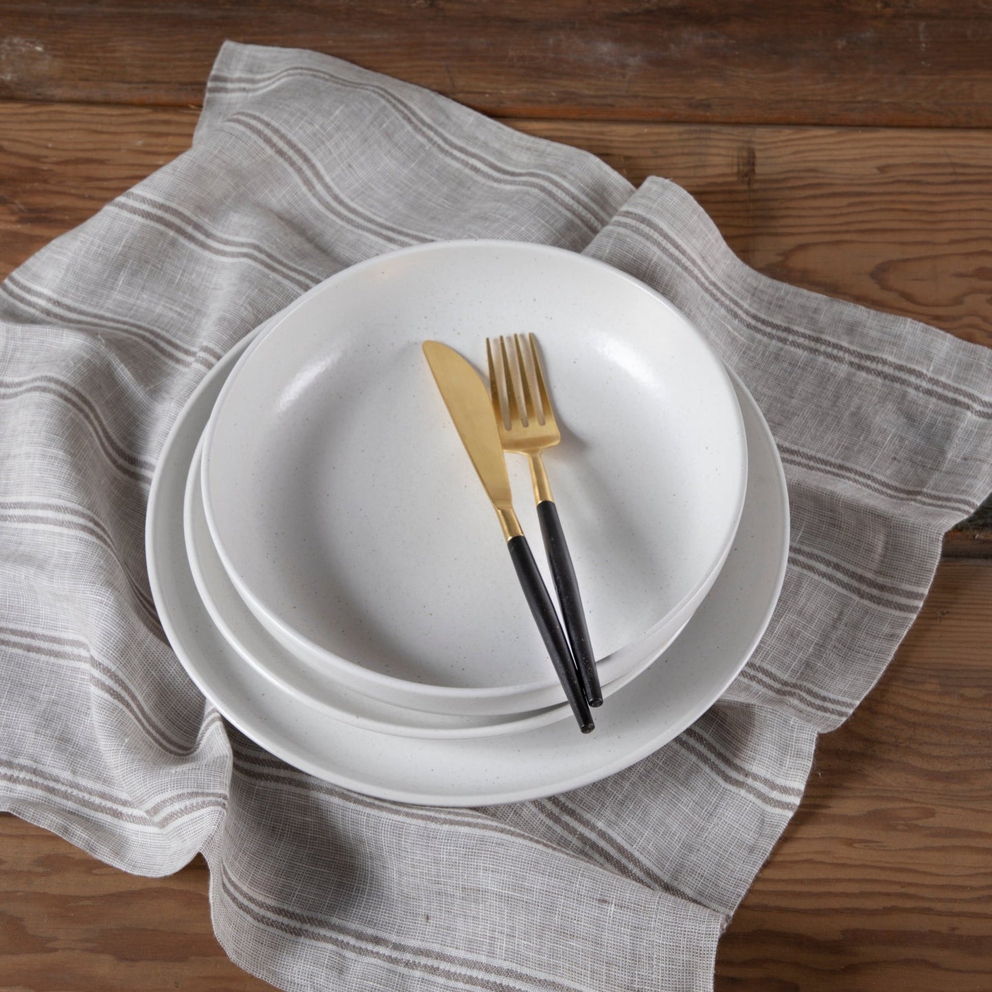 Pacifica Dinner Plate, Salt, Set of 6