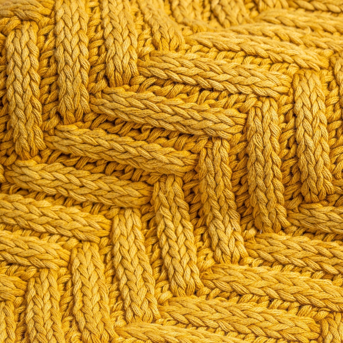 Belmont Chevron Throw, Washed Yellow