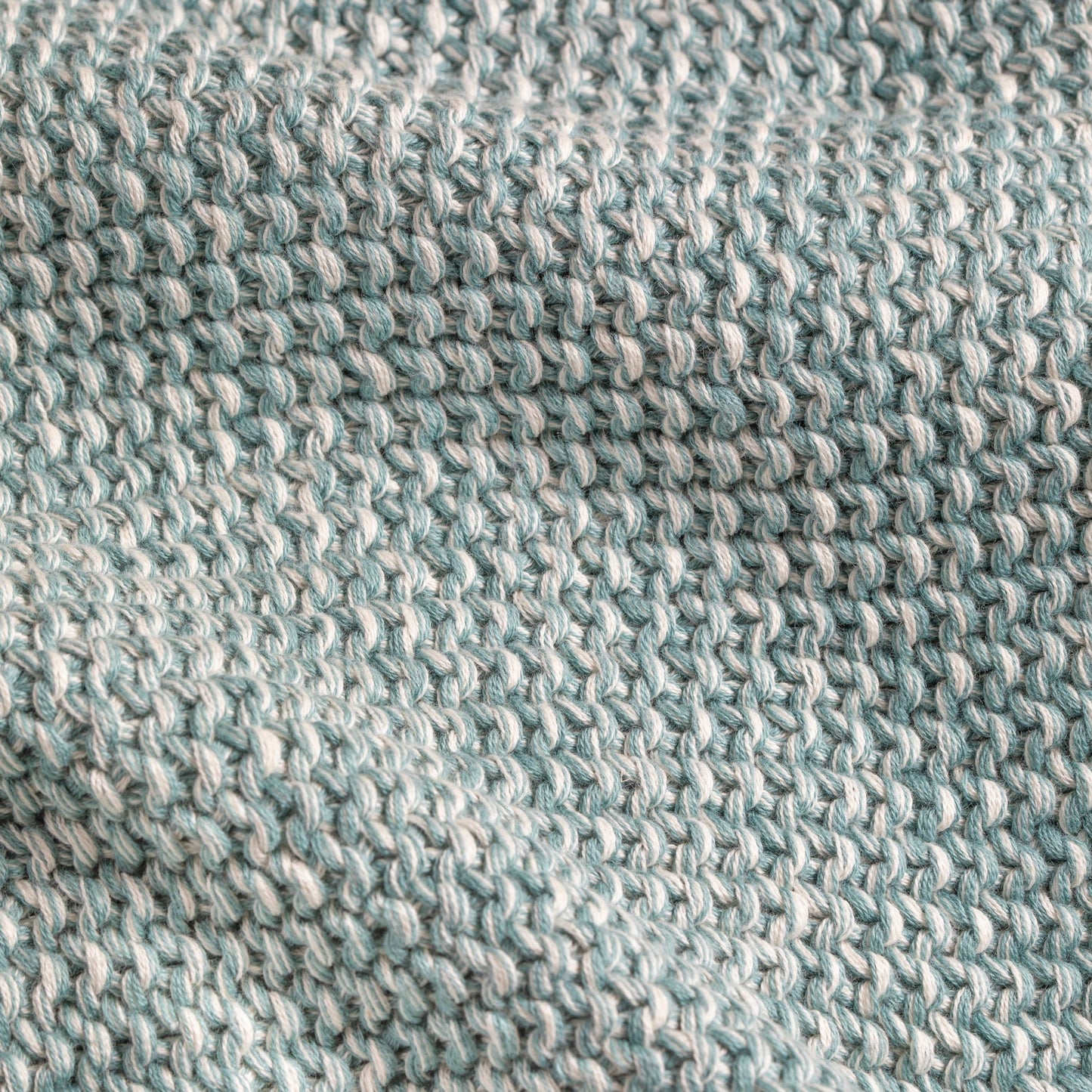 Belmont Marled Throw, Summer Blue