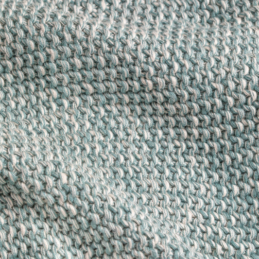 Belmont Marled Throw, Summer Blue