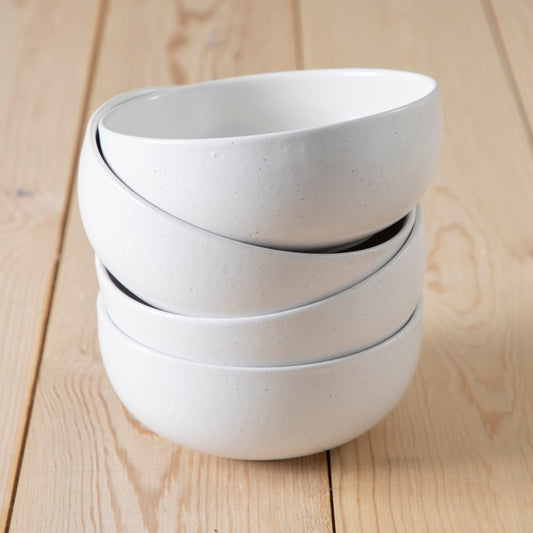 Pacifica Soup/Cereal Bowl, Salt, Set of 6