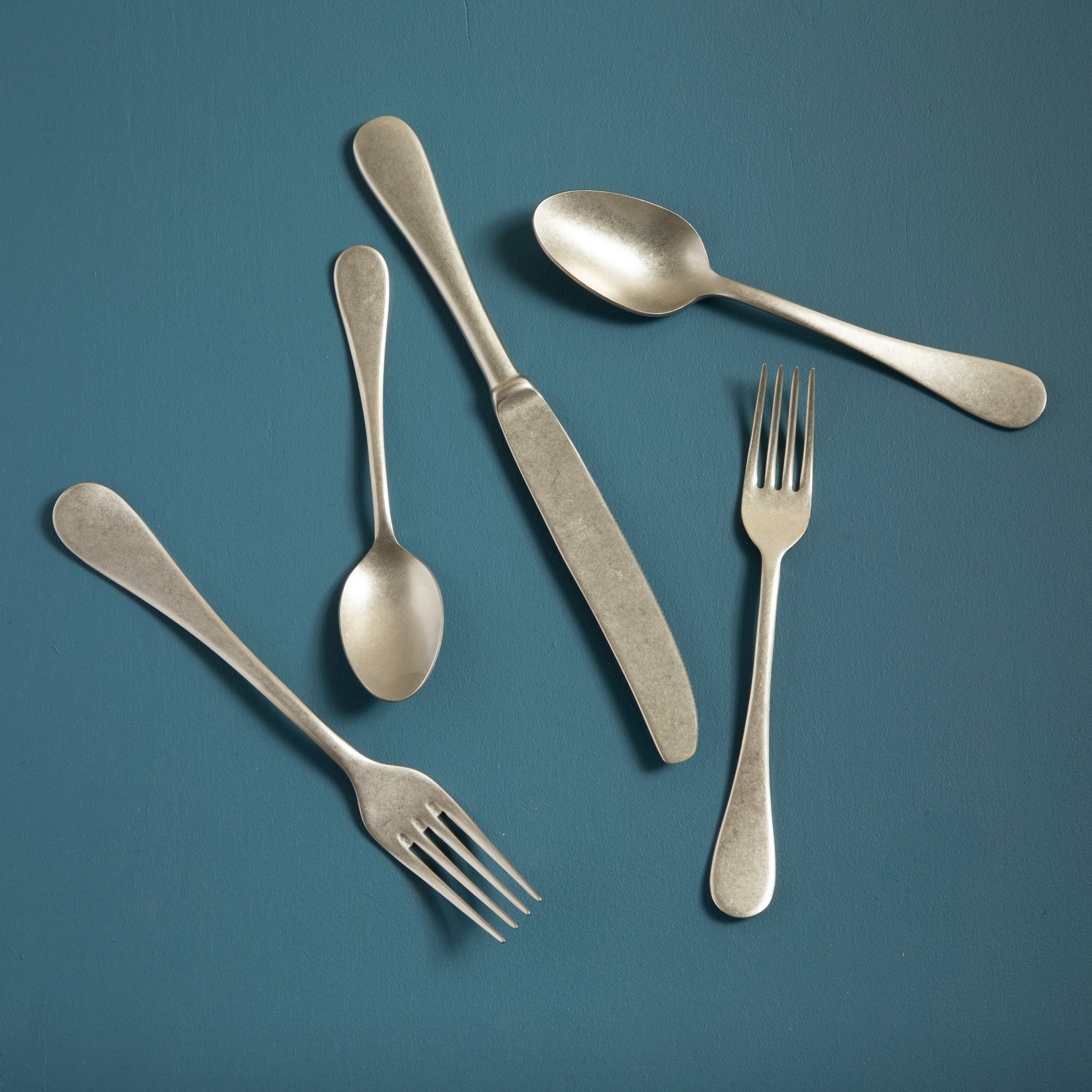Vintage Champagne Flatware Set