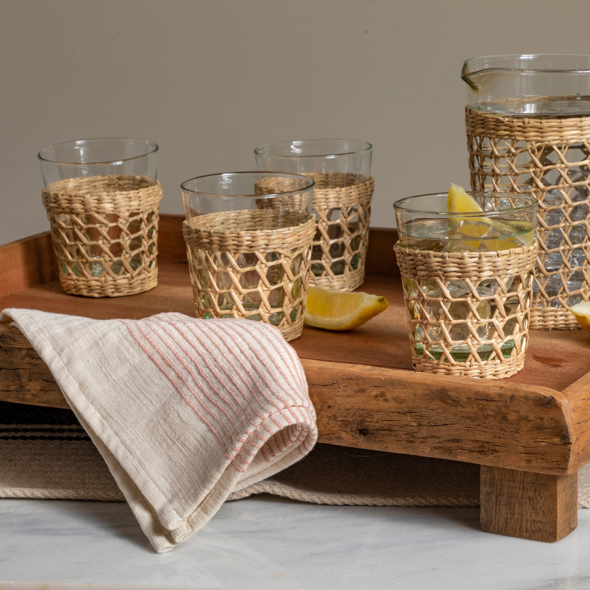 Seagrass Tumbler, Set of 6