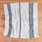 Aden Napkins, Natural with Navy, Set of 4