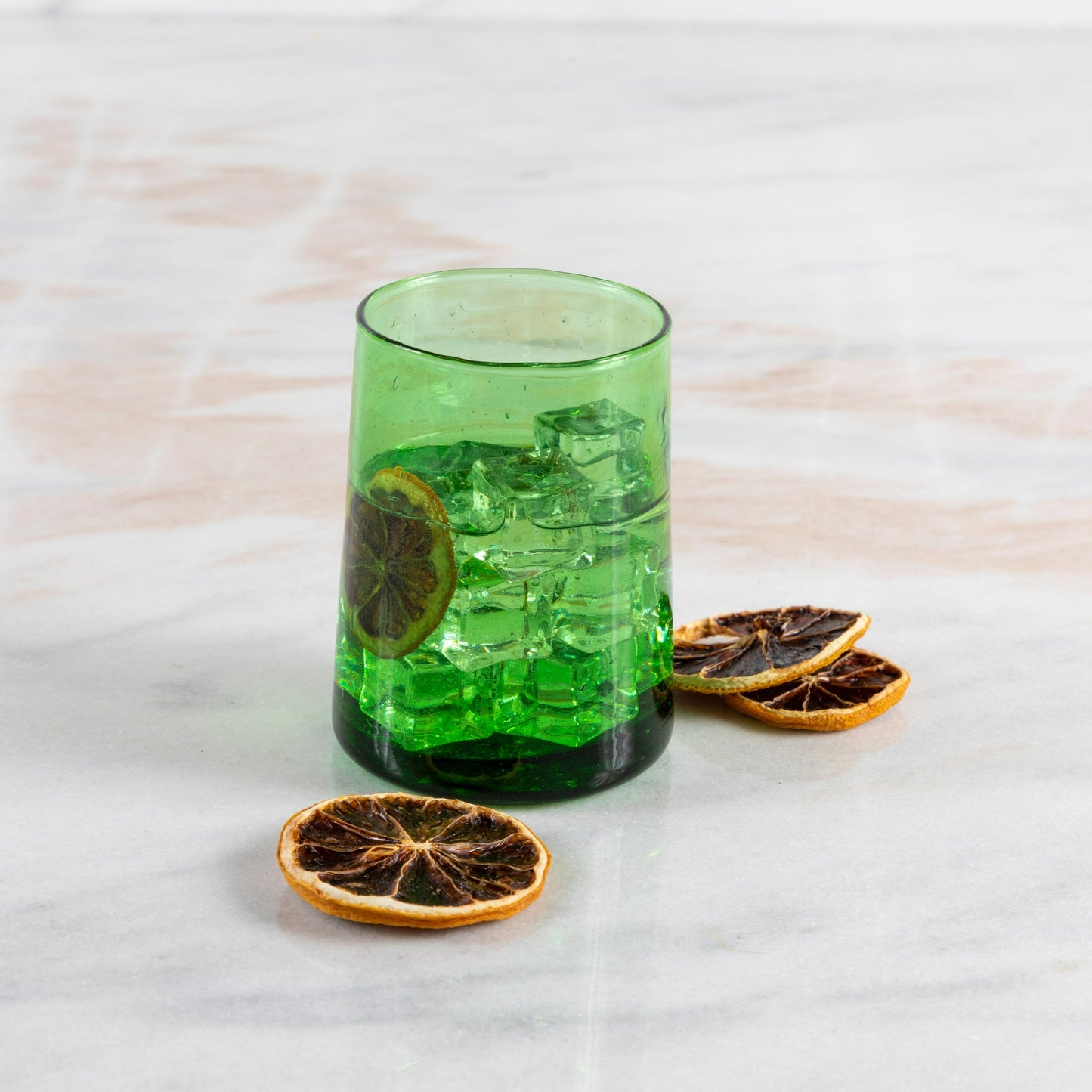 Recycled Cone Glass, Green