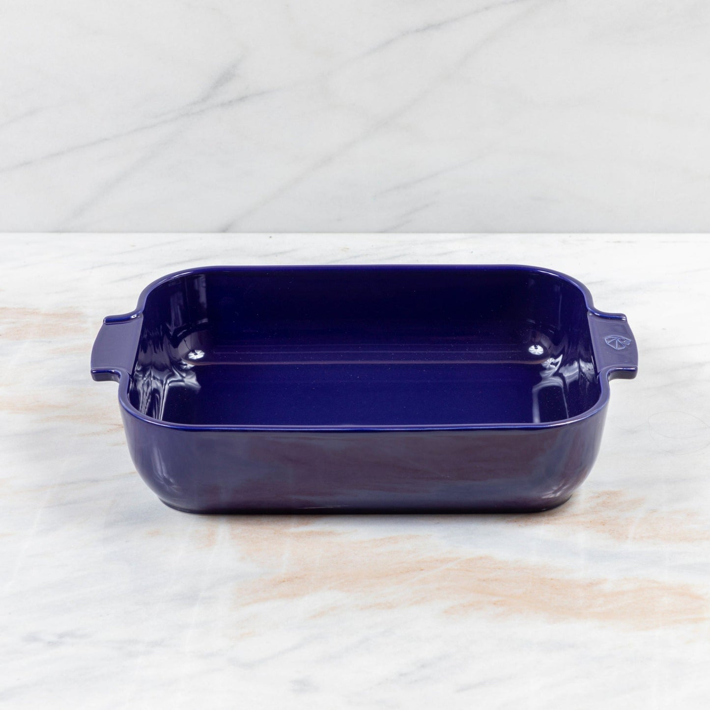 Peugeot Appolia Ceramic 16" Rectangular Baker, Deep Blue