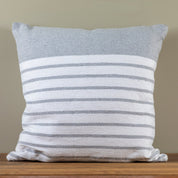 Cotton & Linen Square Pillow, Sailor Stripe