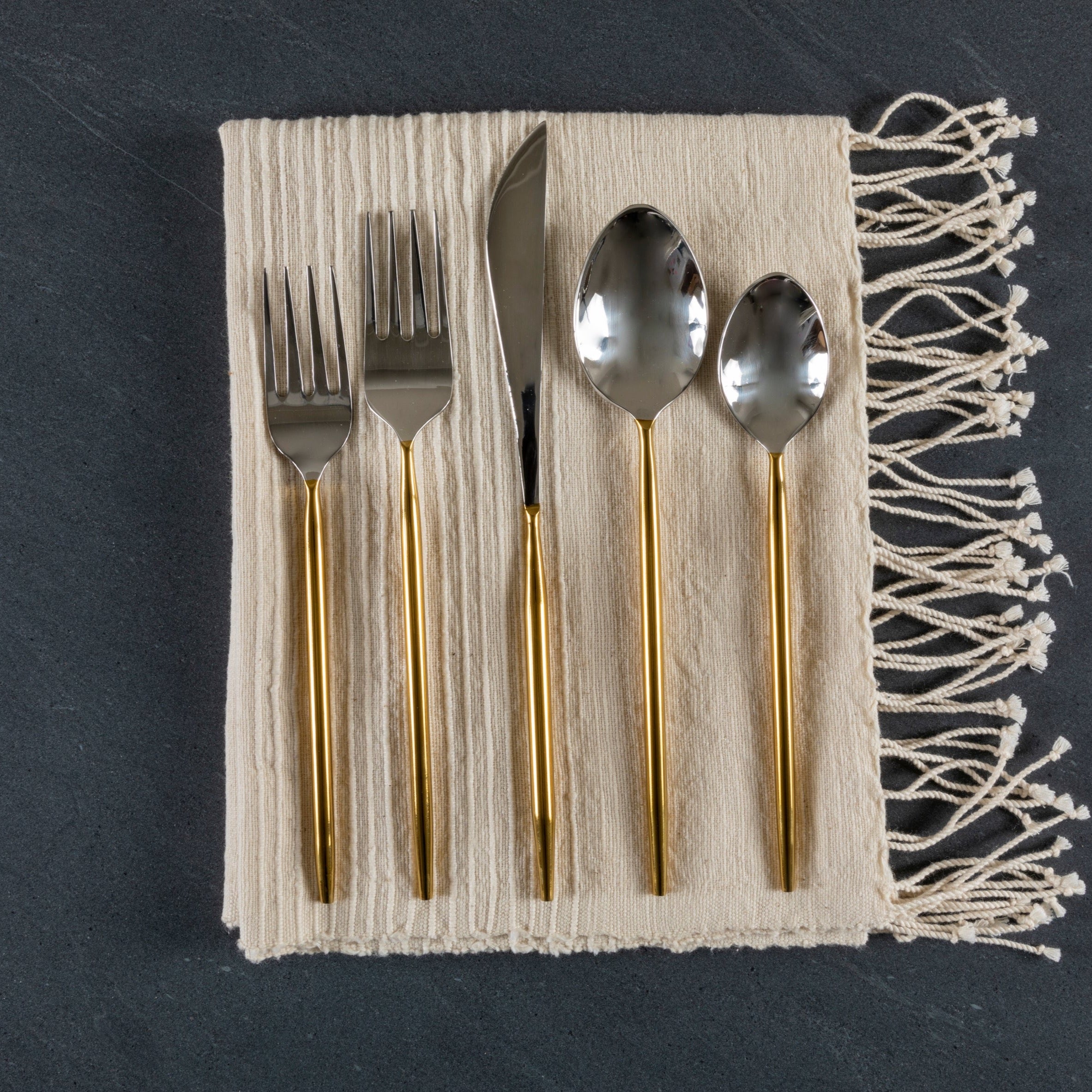 Sun and Moon Flatware Set