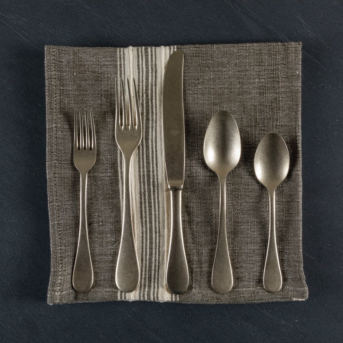 Vintage Champagne Flatware Set