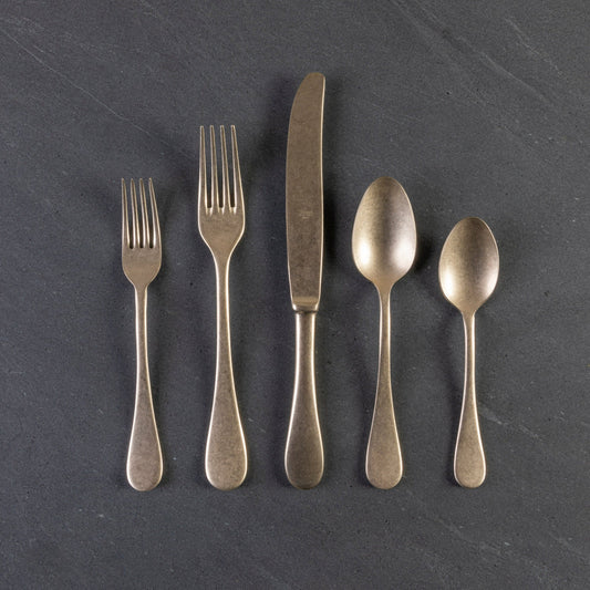 Vintage Champagne Flatware Set