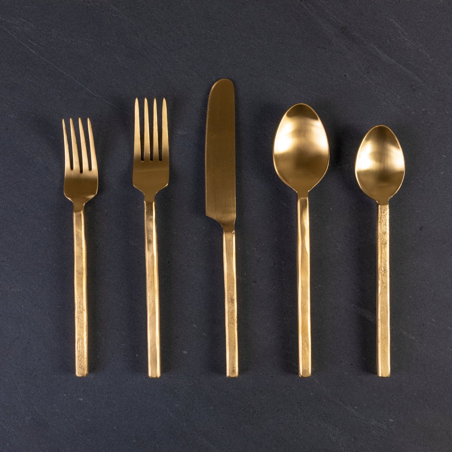 Azura Flatware Set, Gold