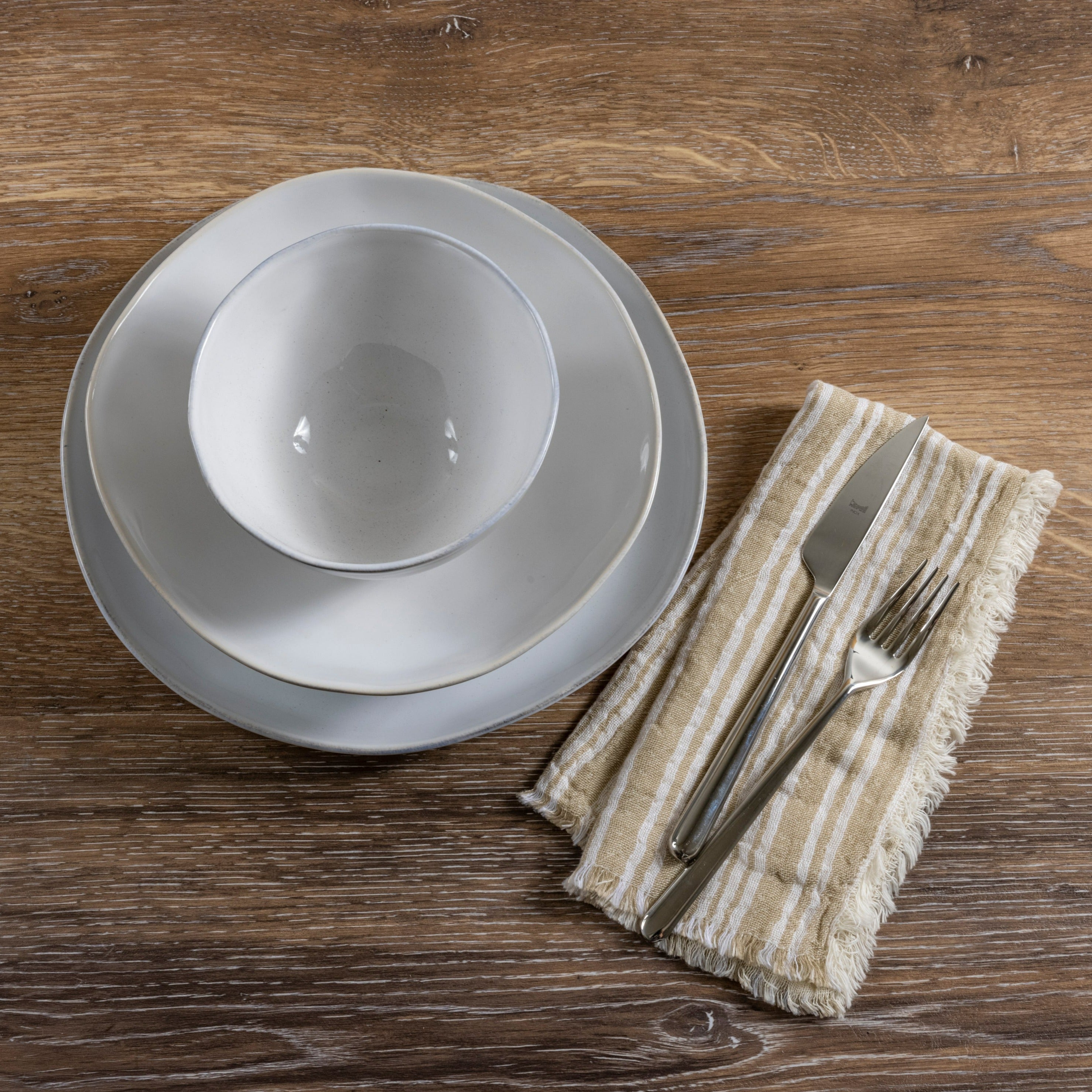Livia Soup / Cereal Bowl, White, Set of 6