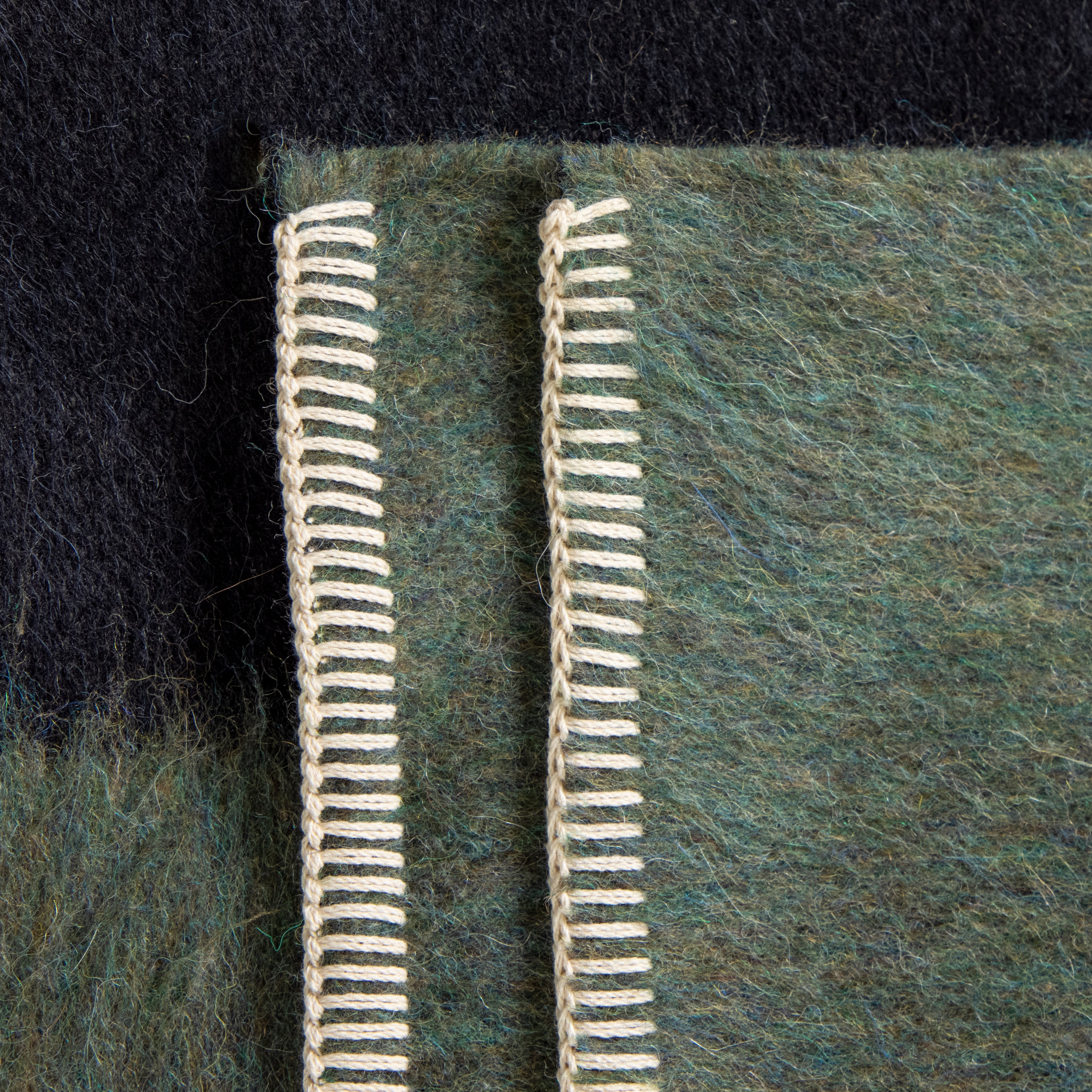 Siempre Blanket, Surplus with Black Stripe