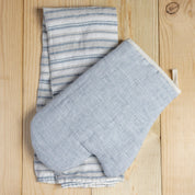 Carmela Oven Mitt, Light Blue