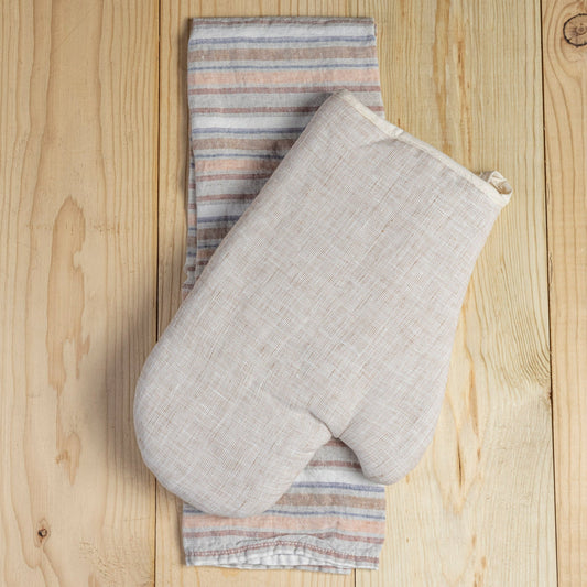 Carmela Oven Mitt, Caramel