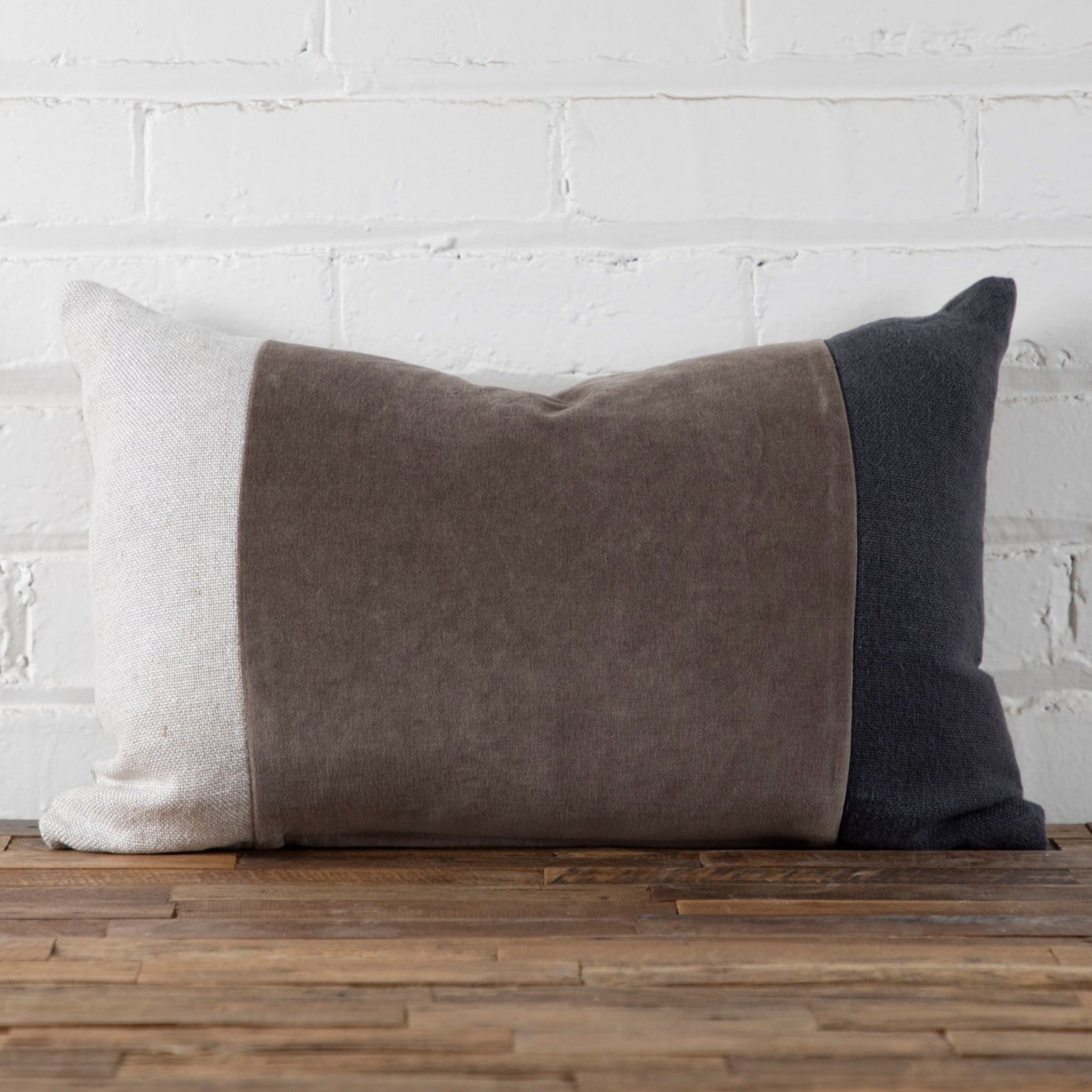 Celine Lumbar Pillow, Smokey Quartz