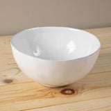 Livia 10.5" Serving Bowl, White