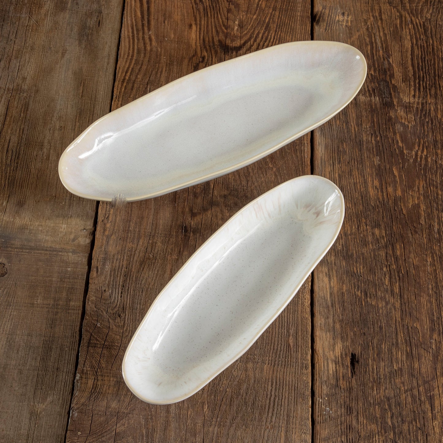 Eivissa Reactive Glaze Oval Platter