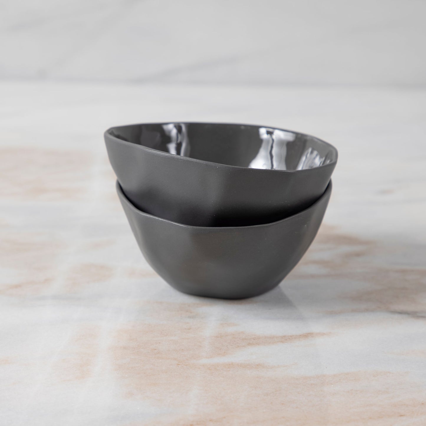 Tam Stoneware Pinch Bowl, Slate