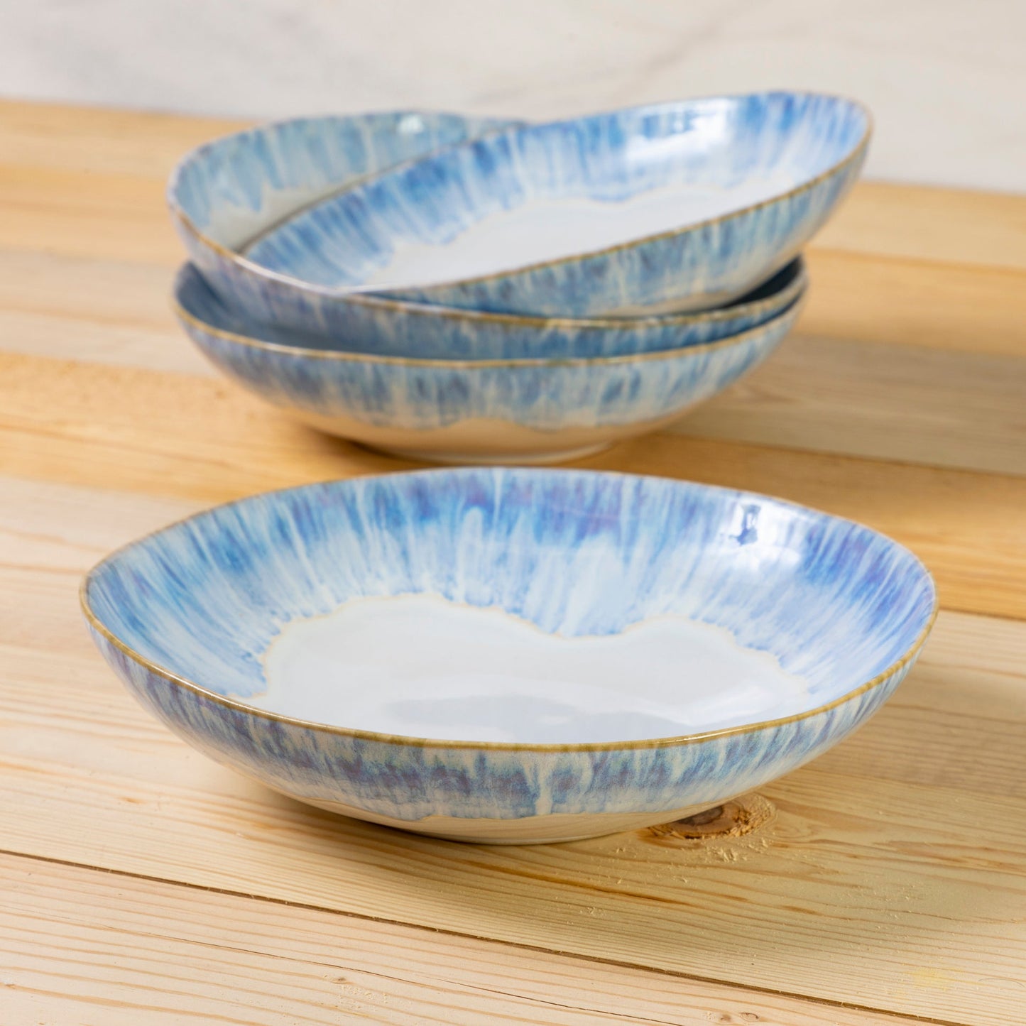 Brisa Pasta Bowl, Ria Blue, Set of 6