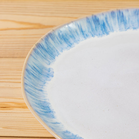 Brisa Dinner Plate, Ria Blue, Set of 6