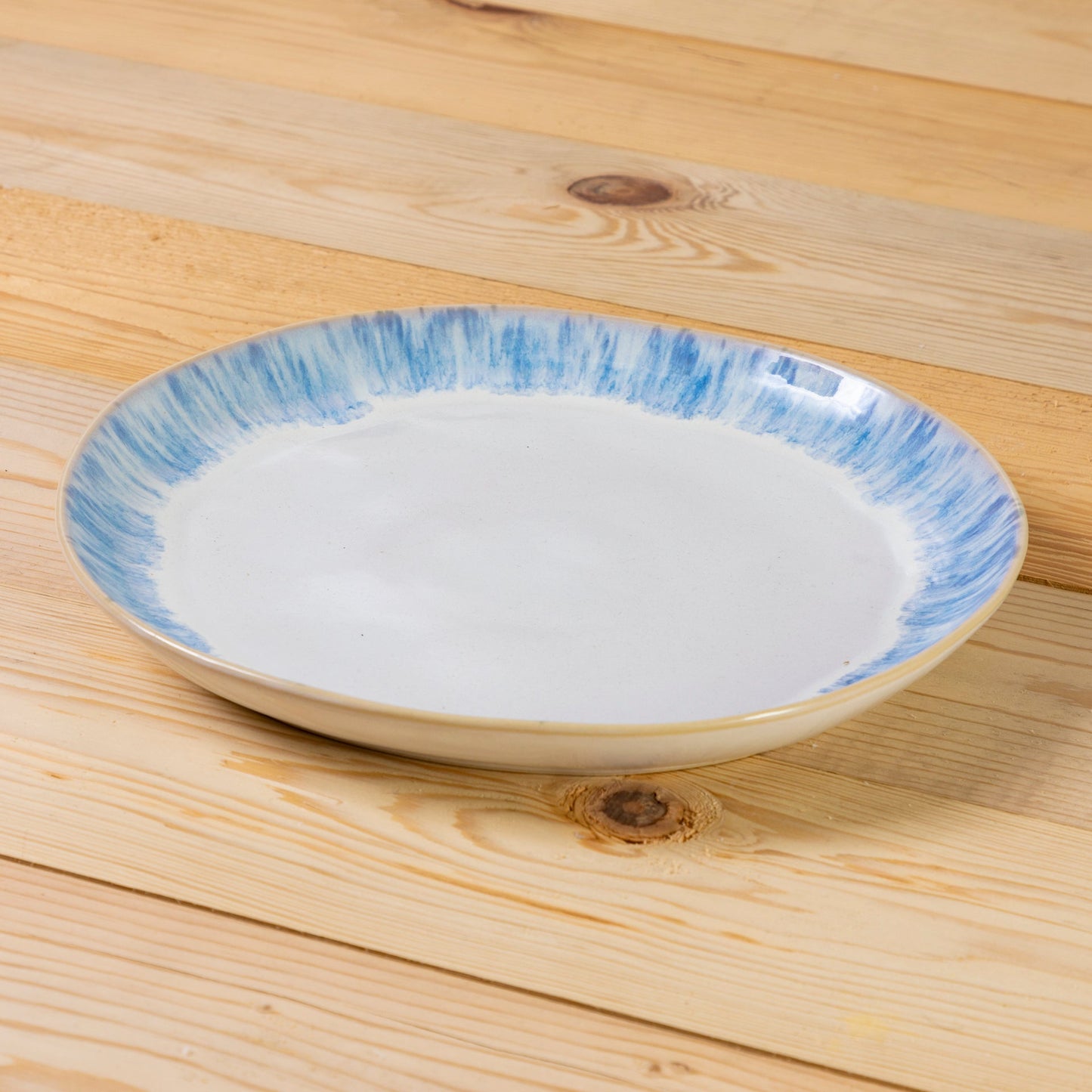 Brisa Dinner Plate, Ria Blue, Set of 6