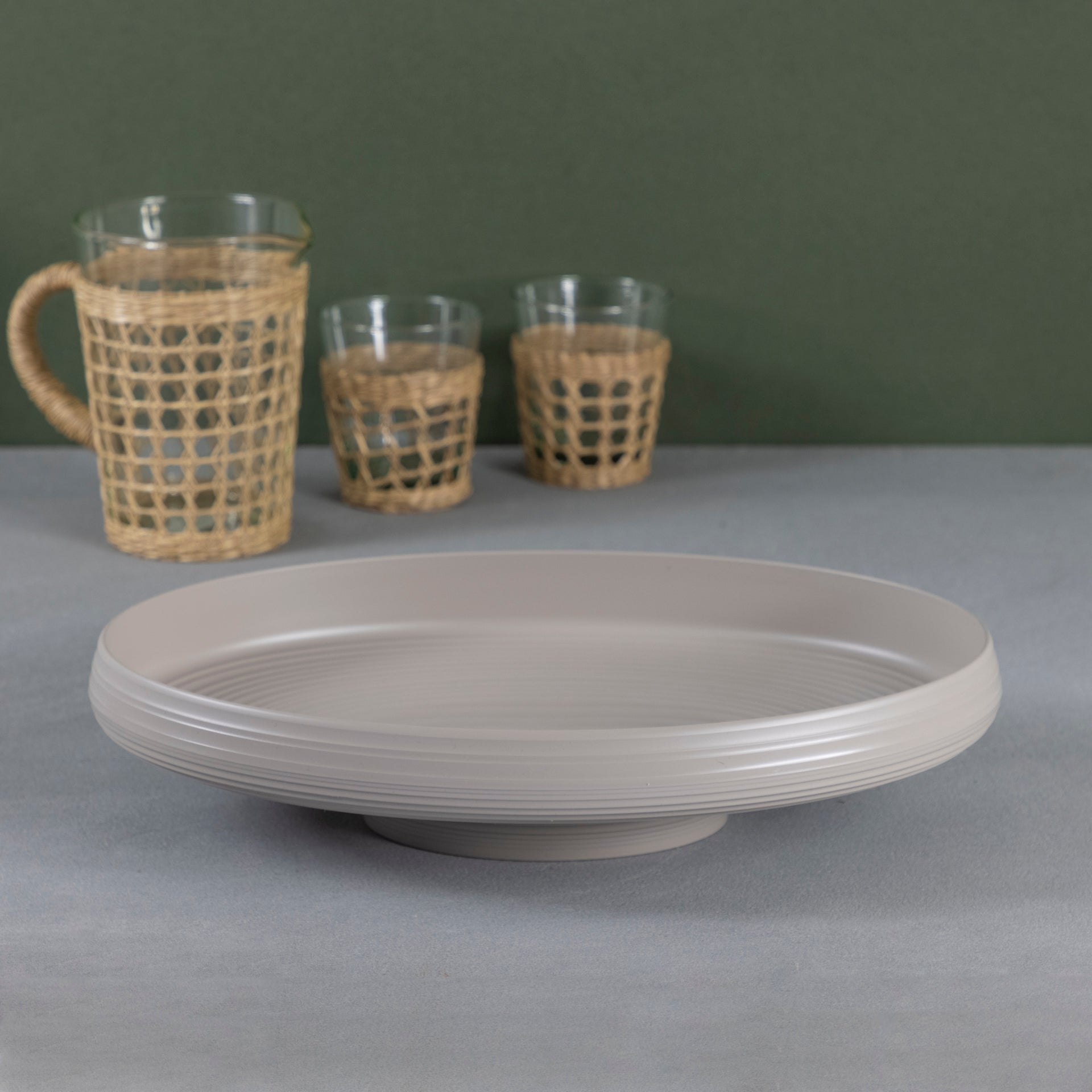 Tierra Fruit Bowl, Taupe