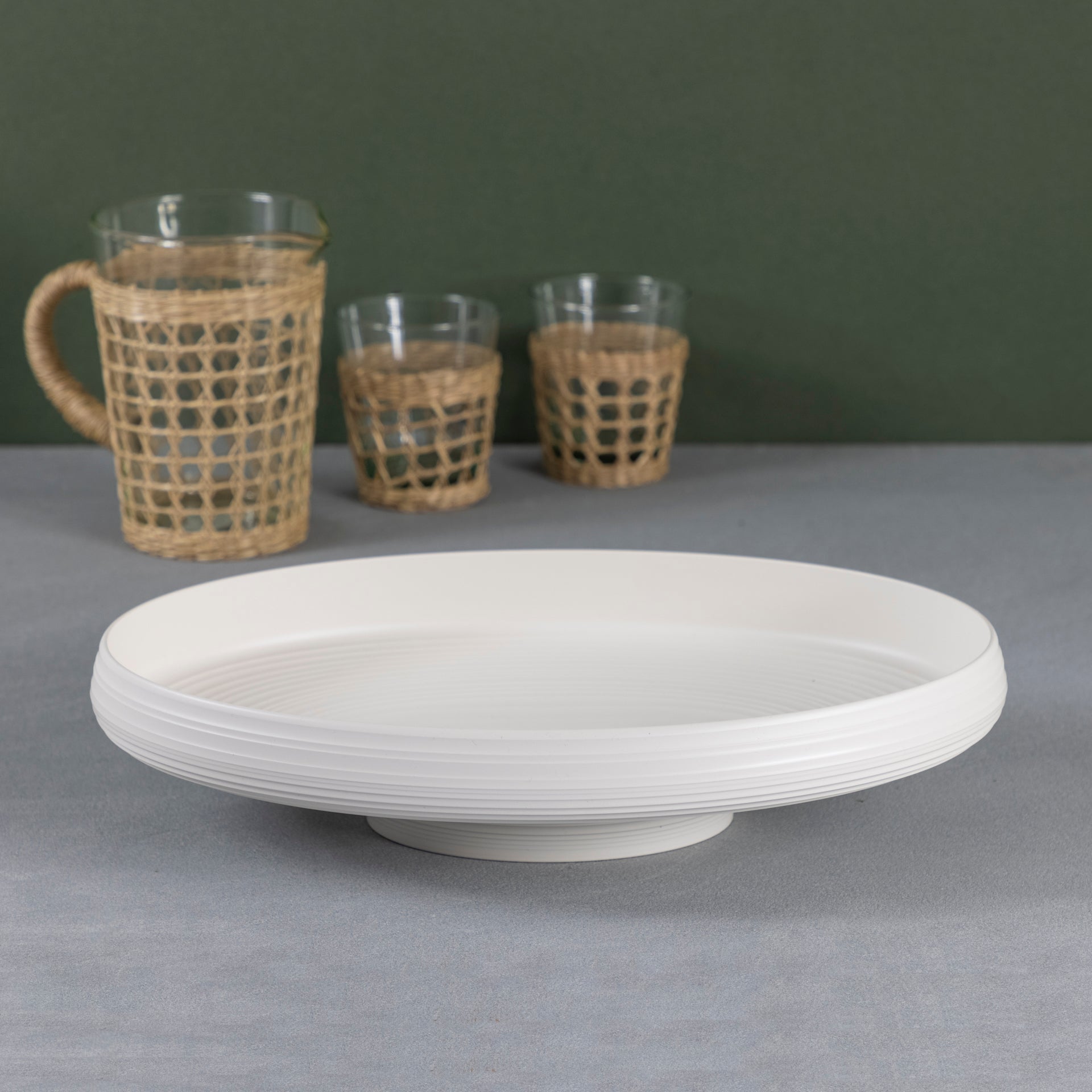 Tierra Fruit Bowl, White