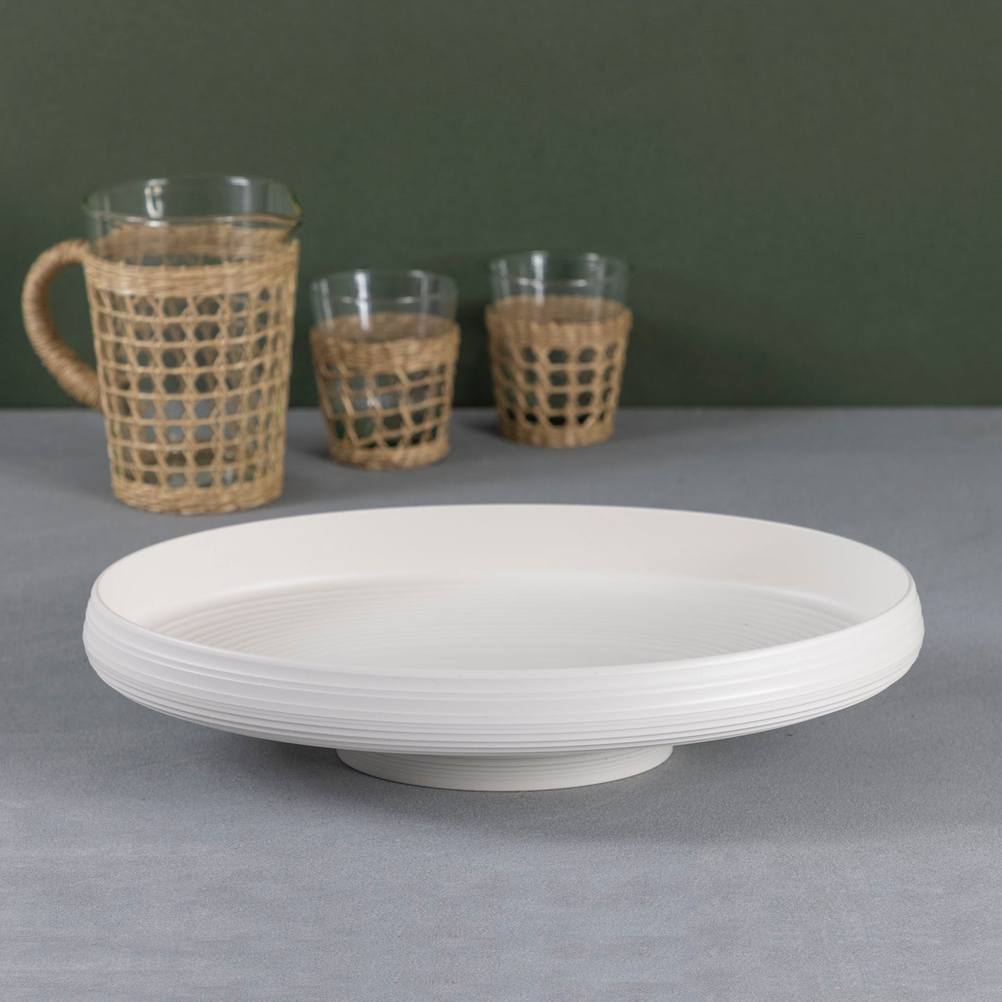 Tierra Fruit Bowl, White