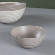Tierra Serving Bowl, Medium, Taupe