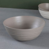 Tierra Serving Bowl, Large, Taupe