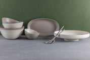 Tierra Serving Bowl, Medium, Taupe