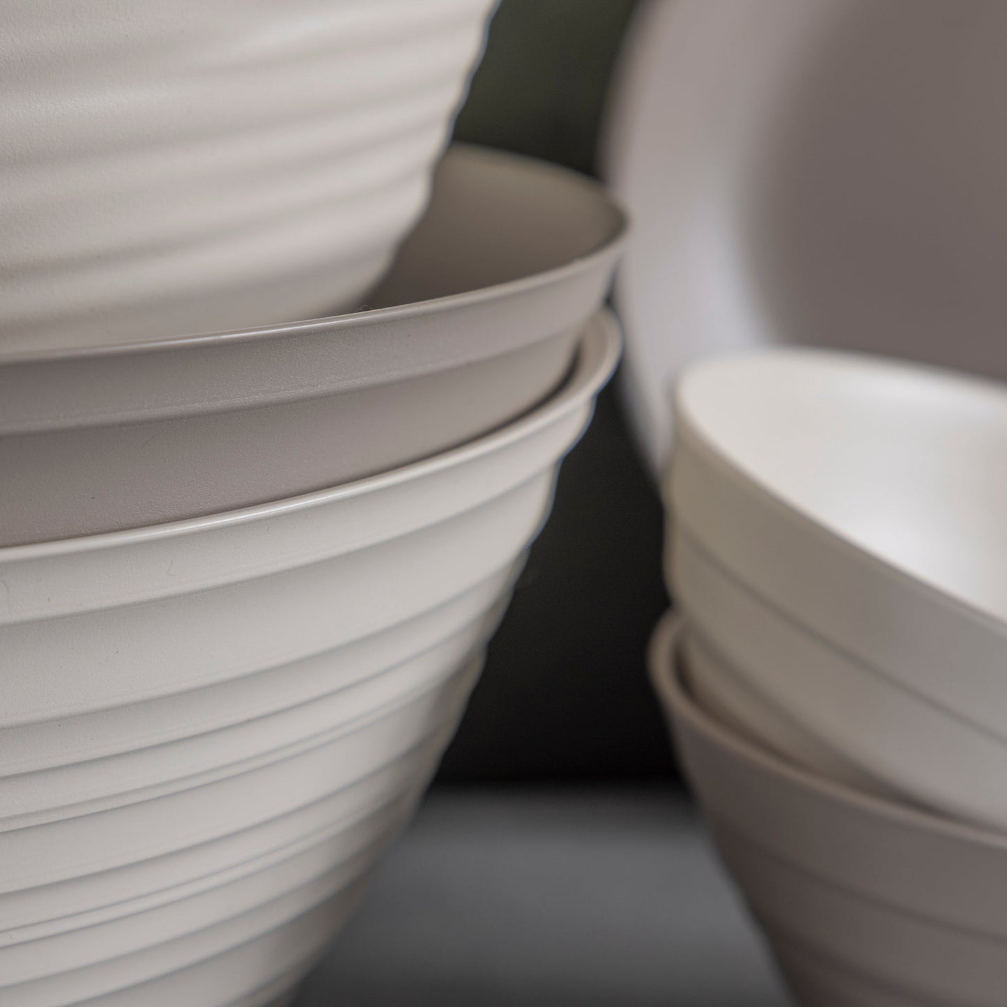 Tierra Serving Bowl, Large, White