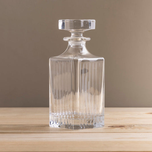 Timeless Crystal Decanter with Stopper