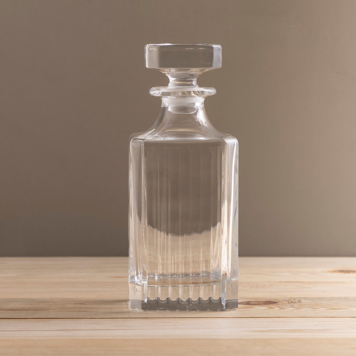 Timeless Crystal Decanter with Stopper