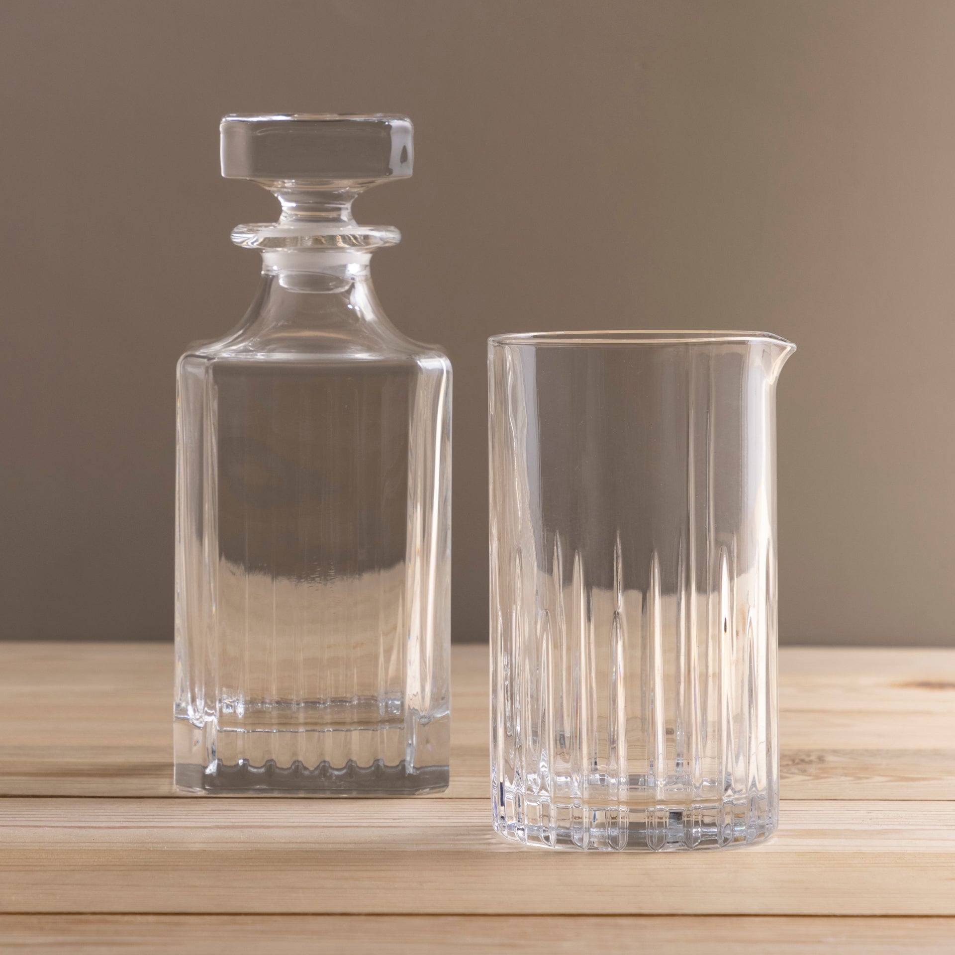 Timeless Crystal Decanter with Stopper