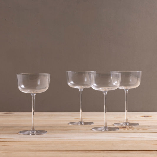 Borough Cocktail Saucer, Set of 4