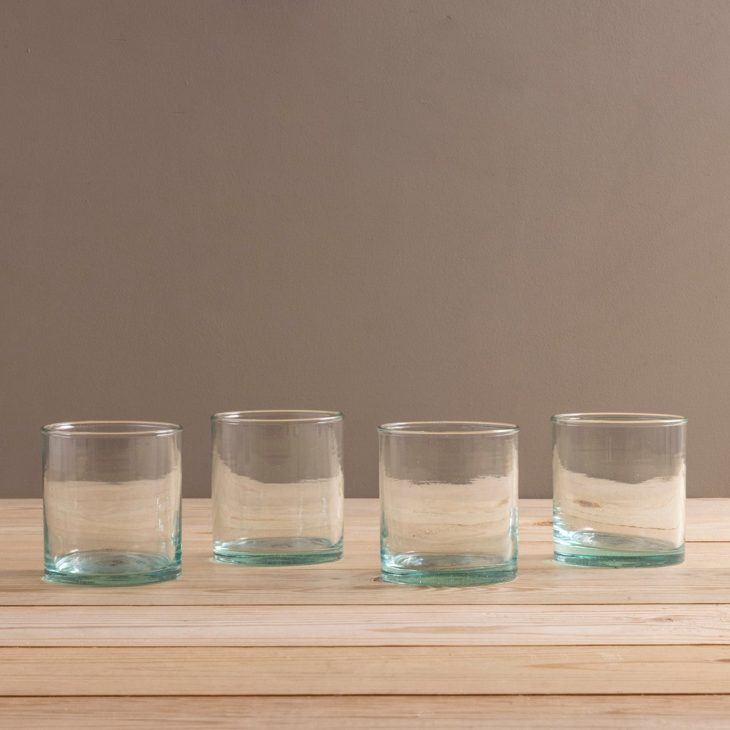 Premium Recycled Double Old Fashioned Glass, Set of 4