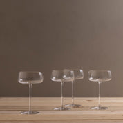 Metropolitan Champagne Saucer, Set of 4