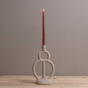 Tall Scuptural Taper Holder