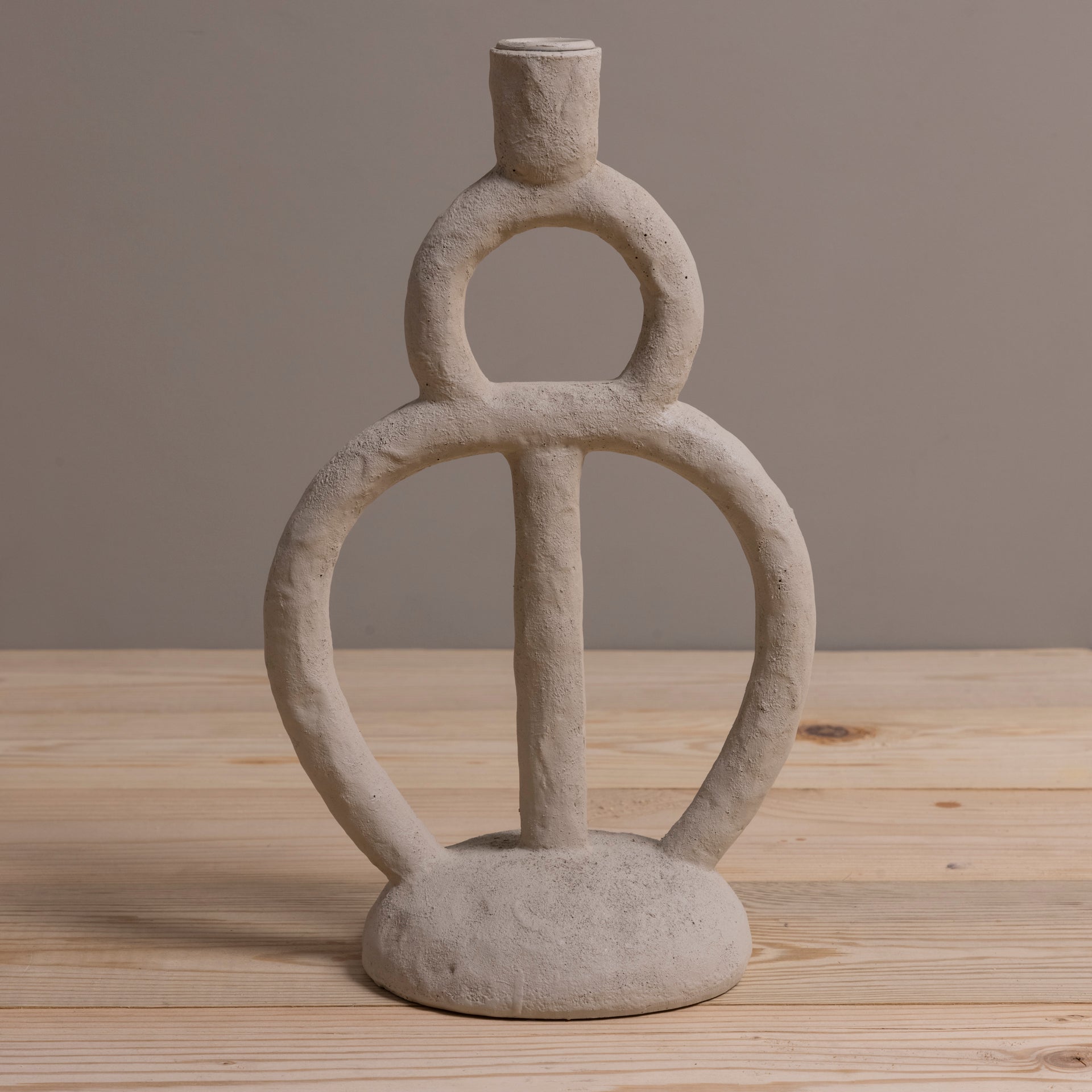 Tall Scuptural Taper Holder