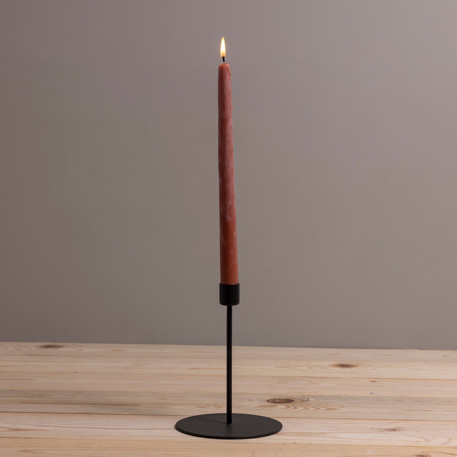Kent Black Candlestick, Tall