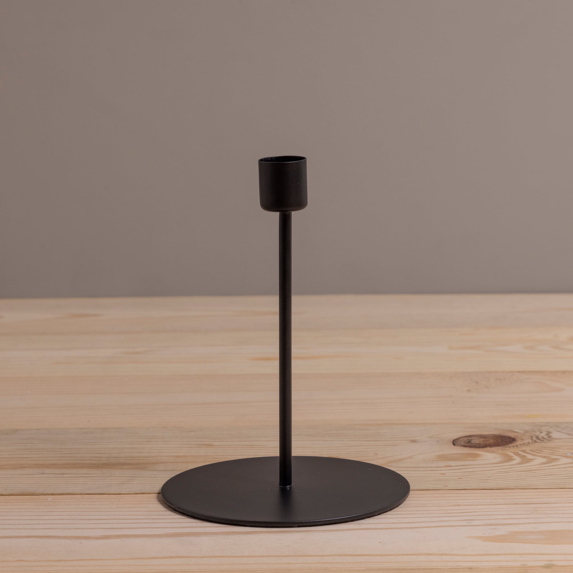 Kent Black Candlestick, Tall