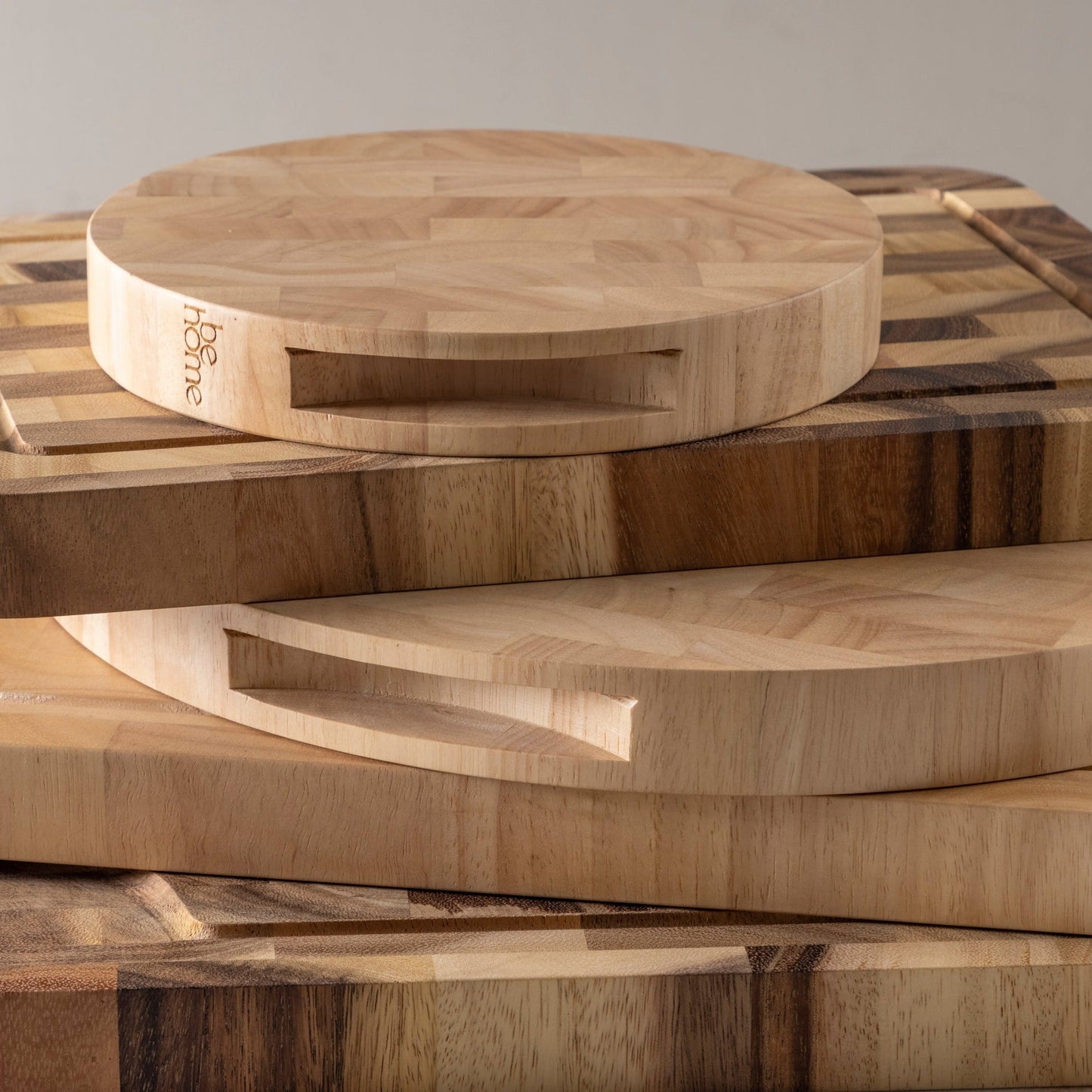 Rubberwood End Grain Rectangular Board, Medium